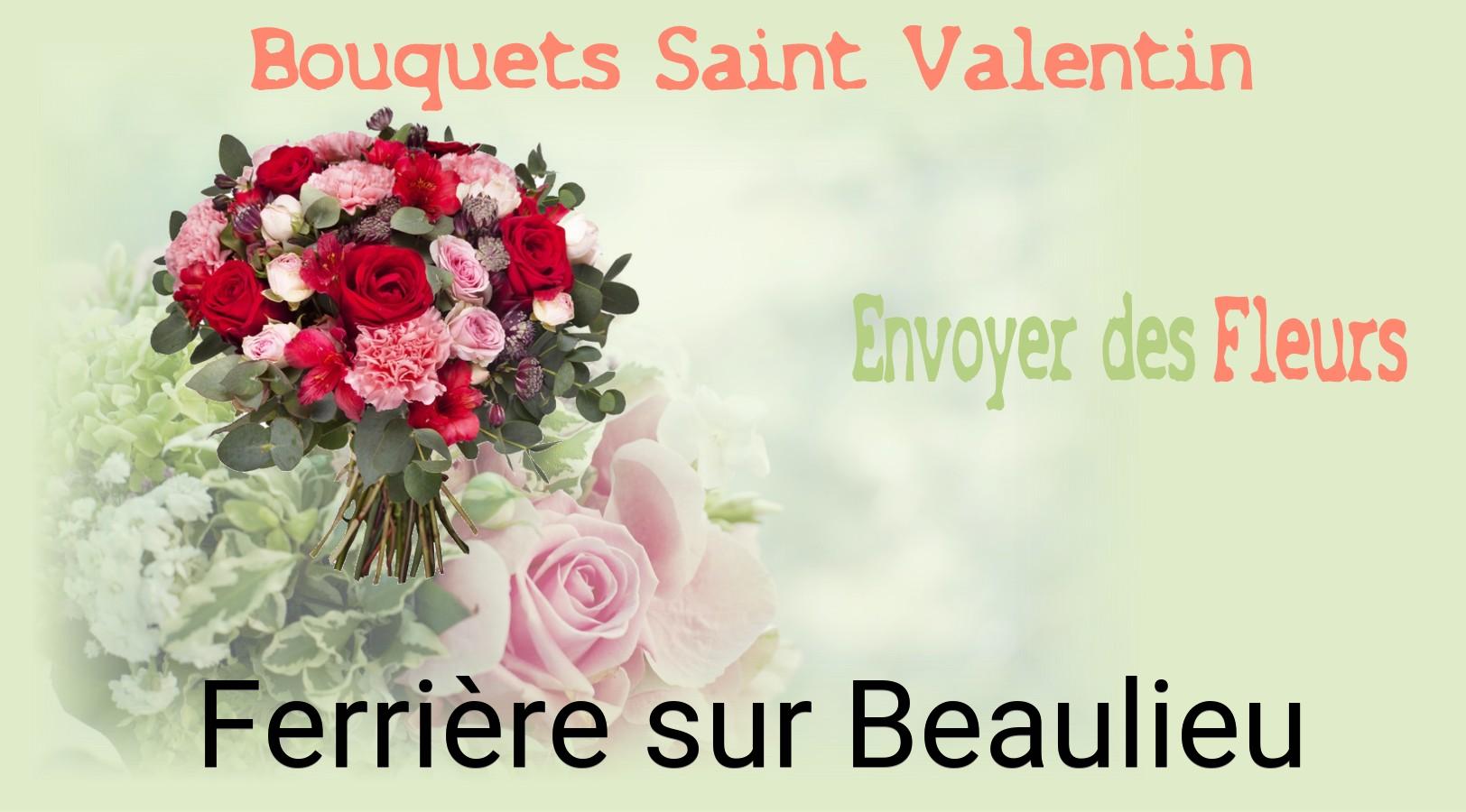Roses de Saint-Valentin livrées à Ferrière-sur-Beaulieu